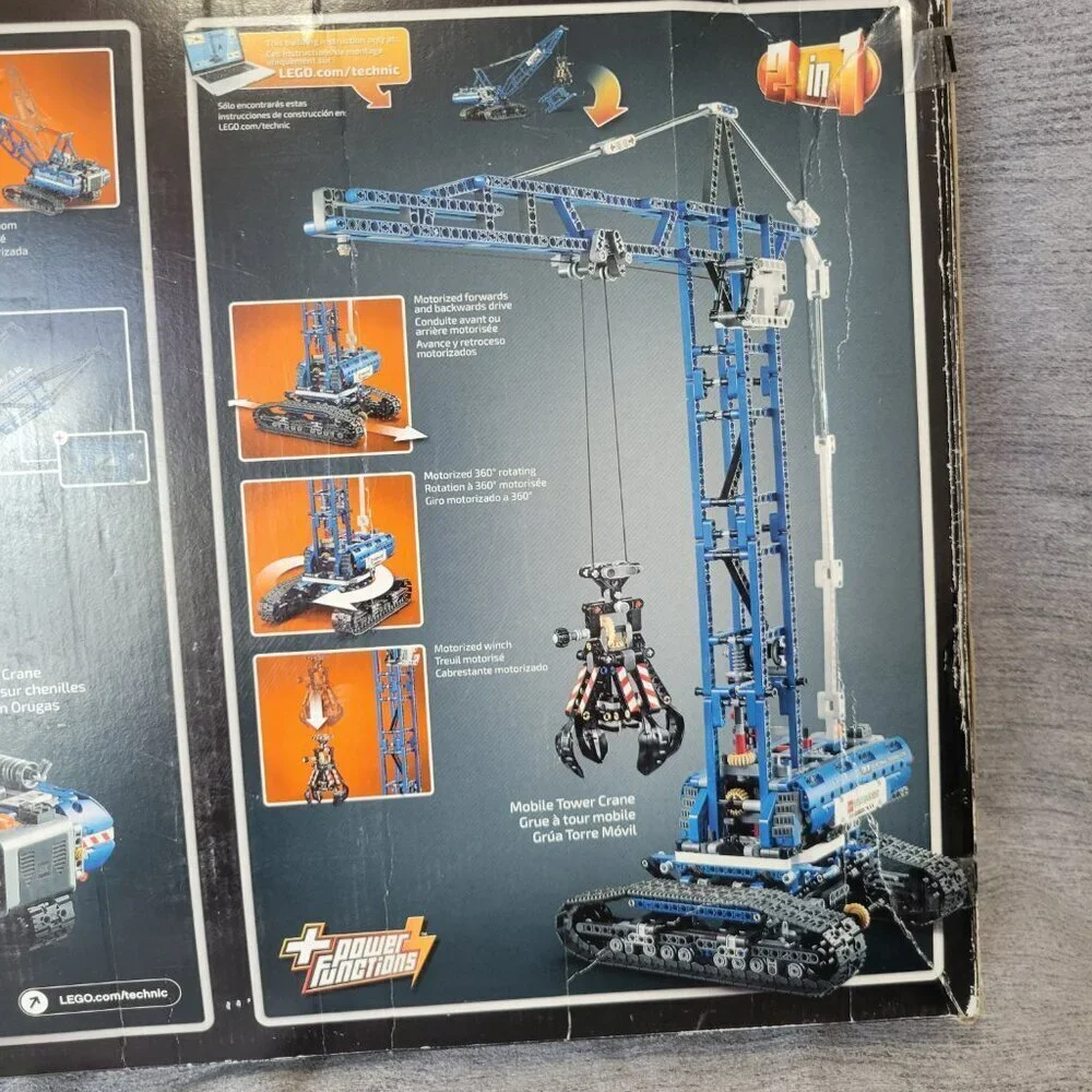 Lego Technic 42042 Crane Crawler 2 in 1